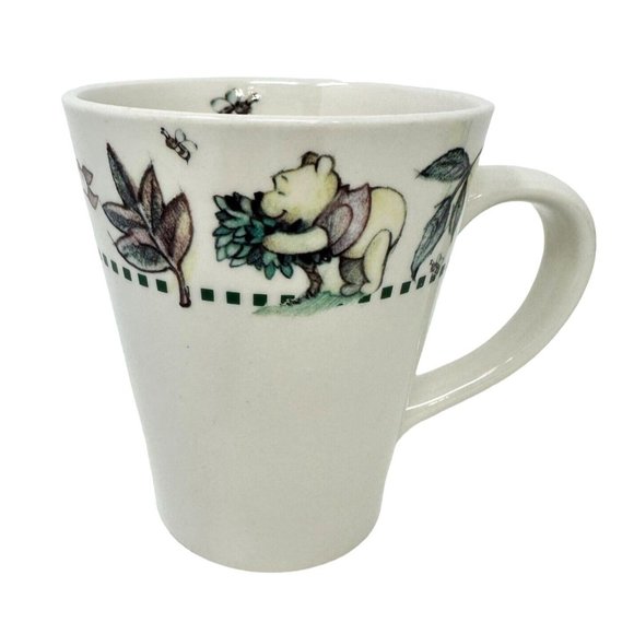 Disney Winnie The Pooh Coffee Mug Stoneware Pooh Tigger Piglet Honey Bee 12 oz - Picture 2 of 13